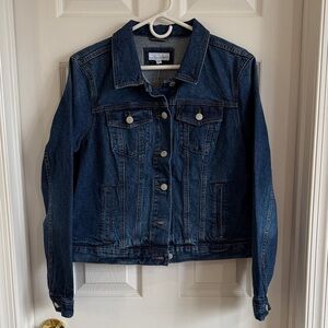 NWT LOFT Dark Indigo Denim Jacket